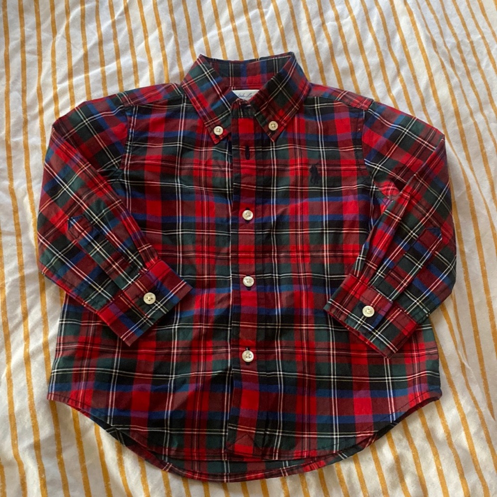 Baby Boy Ralph Lauren Polo Button Down